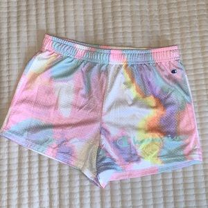 Girls Tie-Dye Champion Shorts